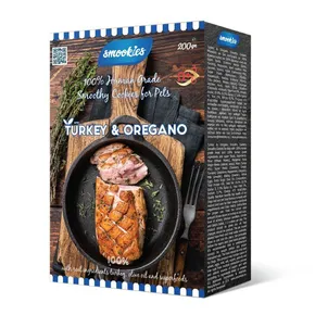SMOOKIES Premium TURKEY – Truthahnkekse 100 % Lebensmittelqualität, 200 g